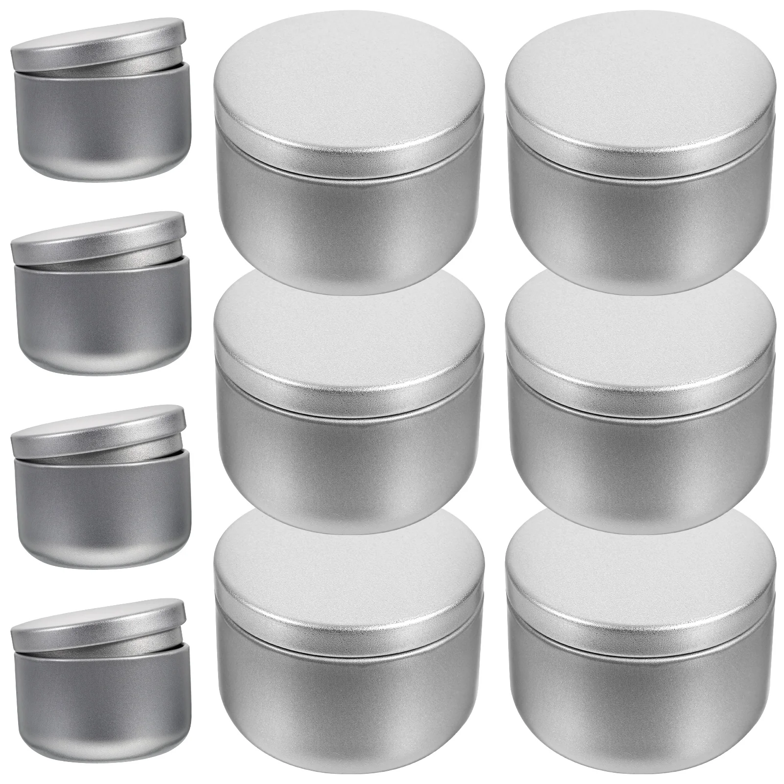10 Pcs Tinplate Tea Container Storage Jars Canisters Portable Containers Leaf Bag Travel Lids
10 Pcs Tinplate Tea Container Storage Jars Canisters Portable Containers Leaf Bag Travel Lids