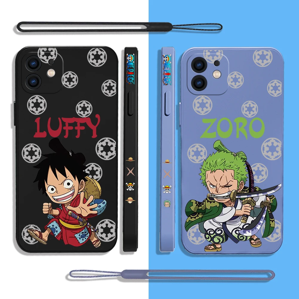 ONE PIECE Luffys Zoros Phone Case For iPhone 14 13 12 11 Pro Max Mini X XR XS SE 2020 8 7 6 6S Plus Silicone Cover With Lanyard
ONE PIECE Luffys Zoros Phone Case For iPhone 14 13 12 11 Pro Max Mini X XR XS SE 2020 8 7 6 6S Plus Silicone Cover With Lanyard
