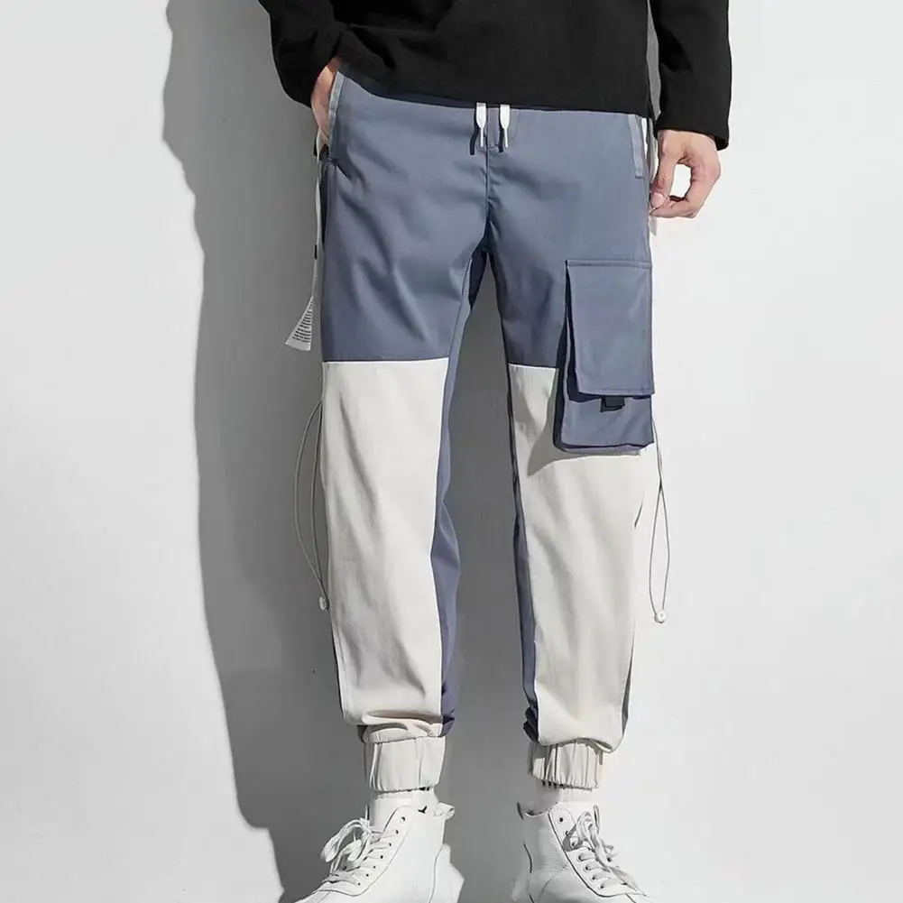 Men Pants Korean Style Ankle Tied Pants Loose Lace-up Cargo Black Trousers Summer Handsome Men Overalls for Outdoor Working
Men Pants Korean Style Ankle Tied Pants Loose Lace-up Cargo Black Trousers Summer Handsome Men Overalls for Outdoor Working