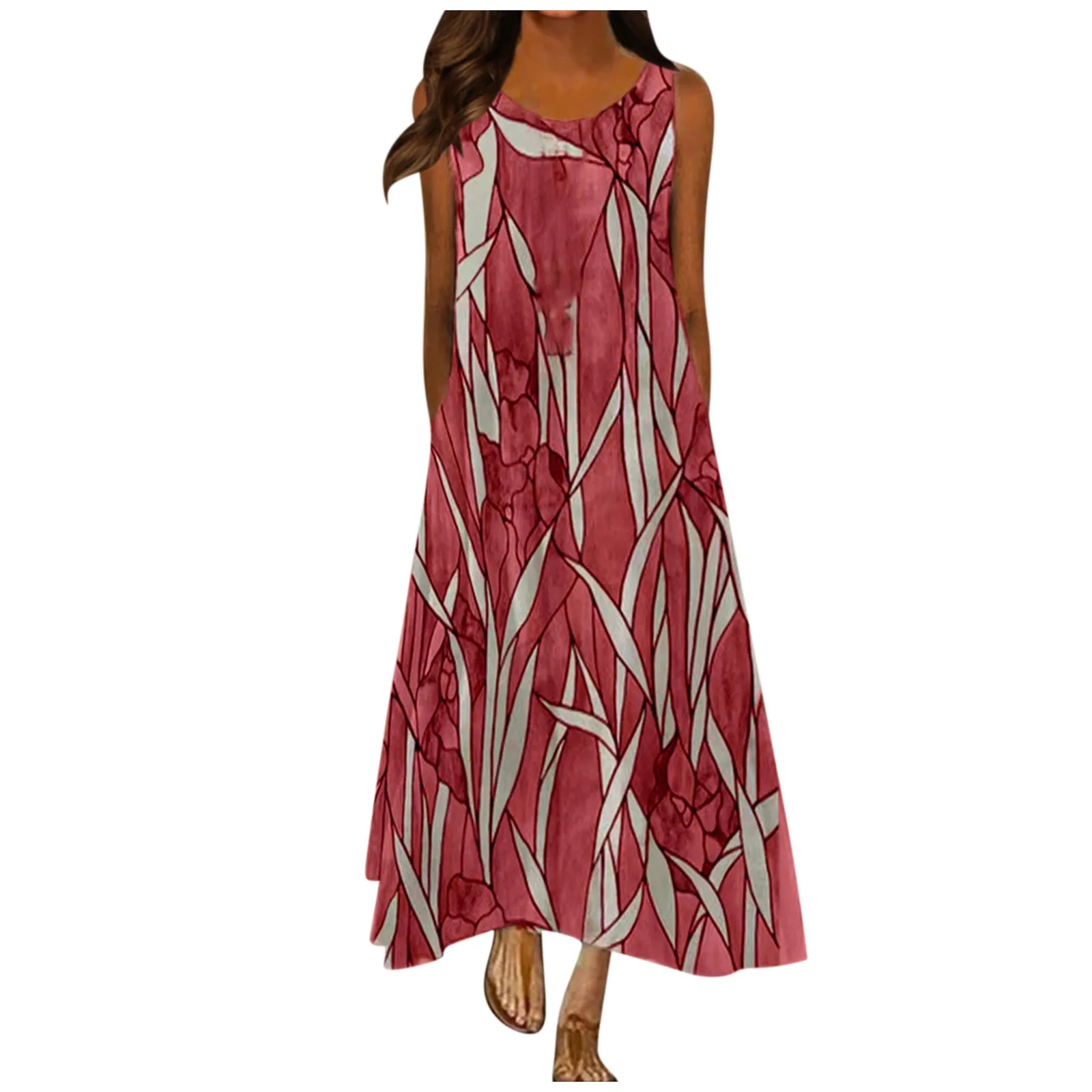 Женское модное Повседневное платье с круглым вырезом и цифровым принтом, платья без рукавов с цветочным карманом для женщин 2023, женская оде...
Женское модное Повседневное платье с круглым вырезом и цифровым принтом, платья без рукавов с цветочным карманом для женщин 2023, женская оде...