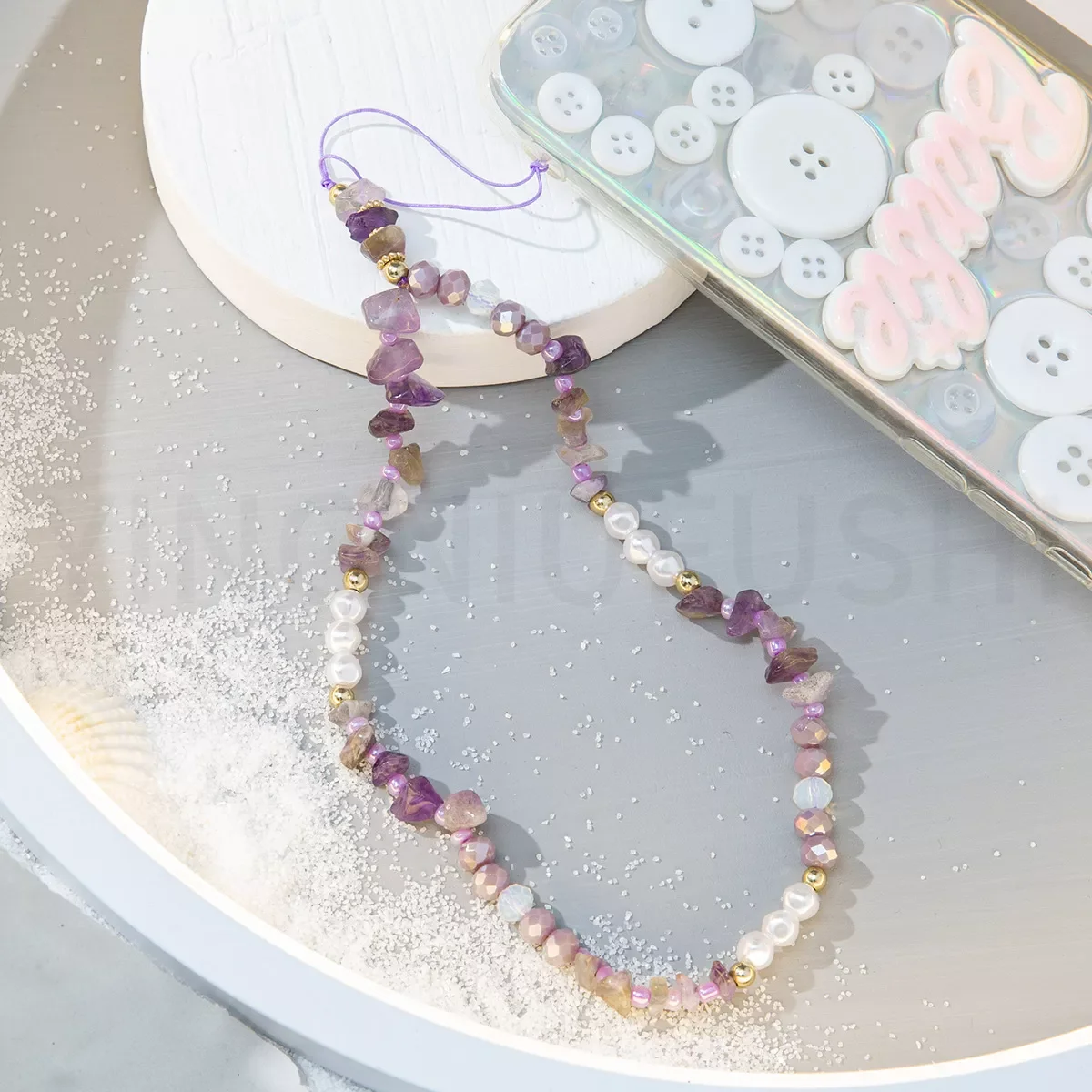 New Creative Color Gravel Pearl Mobile Phone Chain Women Fashion Cute Phone Case Charm Telephone Anti-Lost Lanyard Jewelry Gift
New Creative Color Gravel Pearl Mobile Phone Chain Women Fashion Cute Phone Case Charm Telephone Anti-Lost Lanyard Jewelry Gift