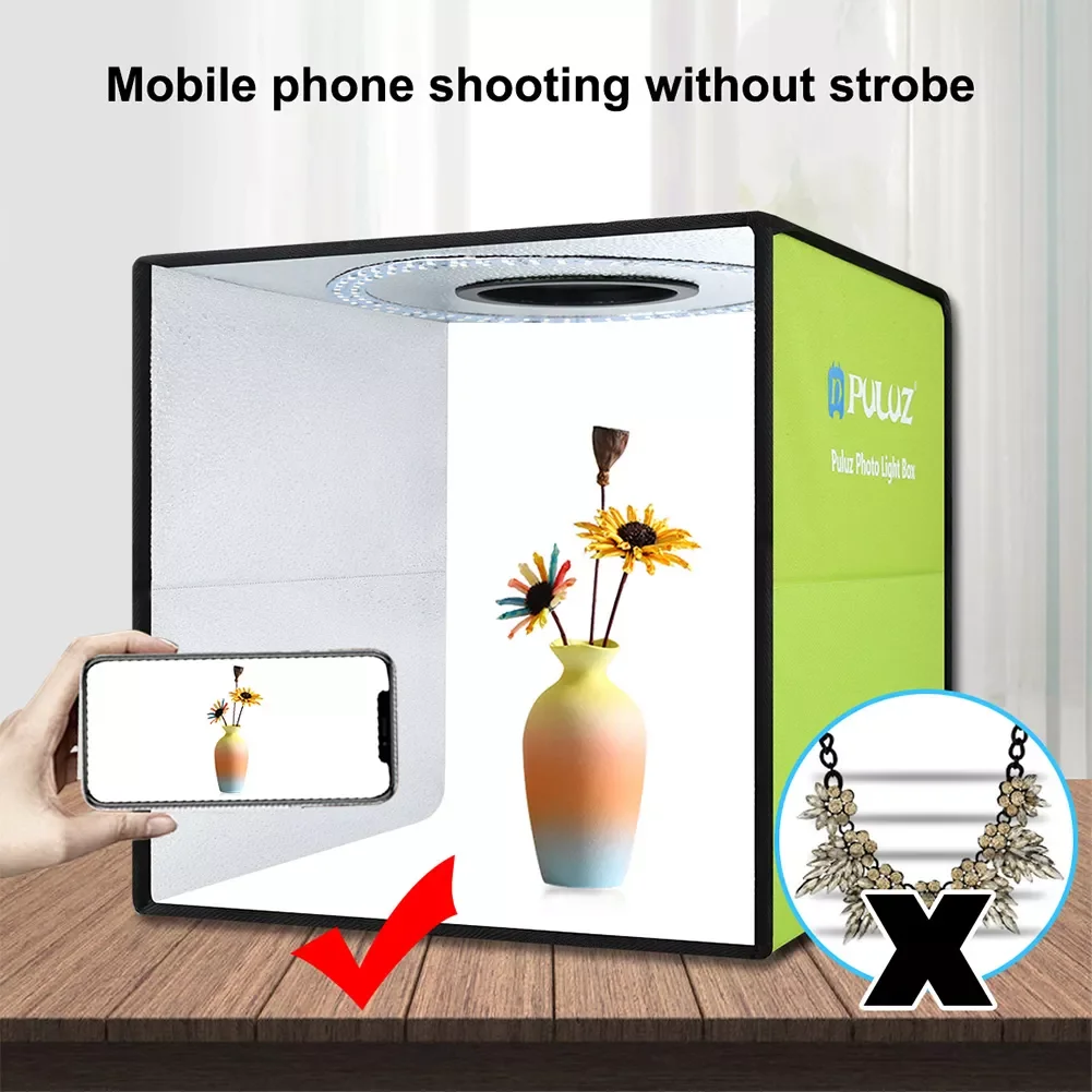 30*30cm Ring Lightbox Folding Photo Studio Box Photography Softbox light box Studio Shooting Tent Box Kit with 6 color Backdrops
30*30cm Ring Lightbox Folding Photo Studio Box Photography Softbox light box Studio Shooting Tent Box Kit with 6 color Backdrops