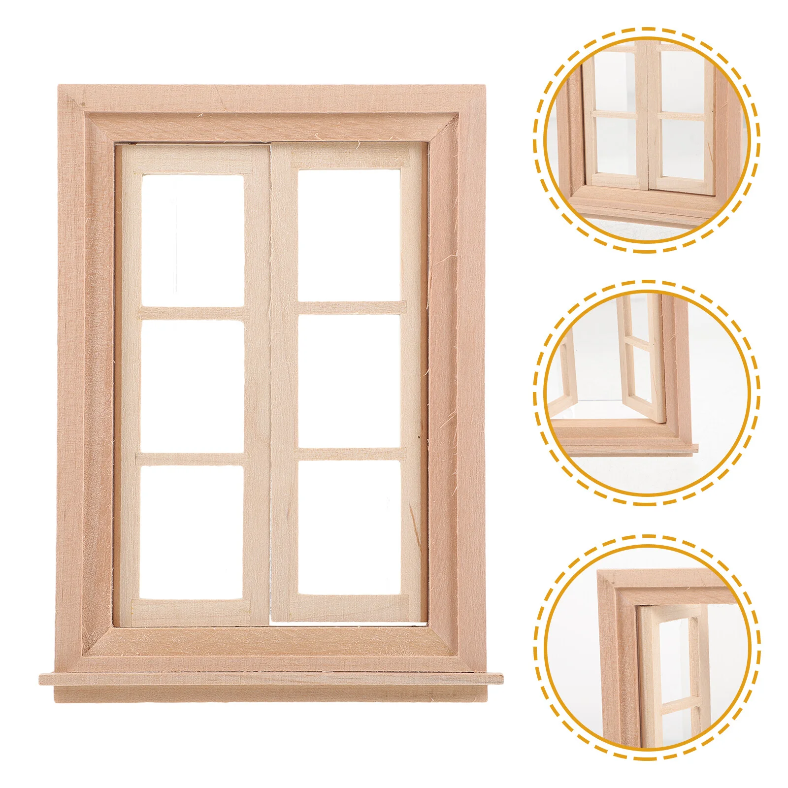 Ornaments Miniature Window Frames Doors Windows Fairy Dolls House DIY Wooden Decor Accessories
Ornaments Miniature Window Frames Doors Windows Fairy Dolls House DIY Wooden Decor Accessories