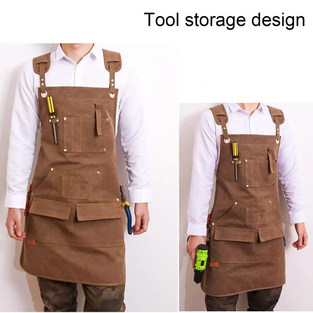 Compact Great Multi-pocket Woodworking Shop Aprons Classic Design Chef Apron No Odor for Bartender
Compact Great Multi-pocket Woodworking Shop Aprons Classic Design Chef Apron No Odor for Bartender