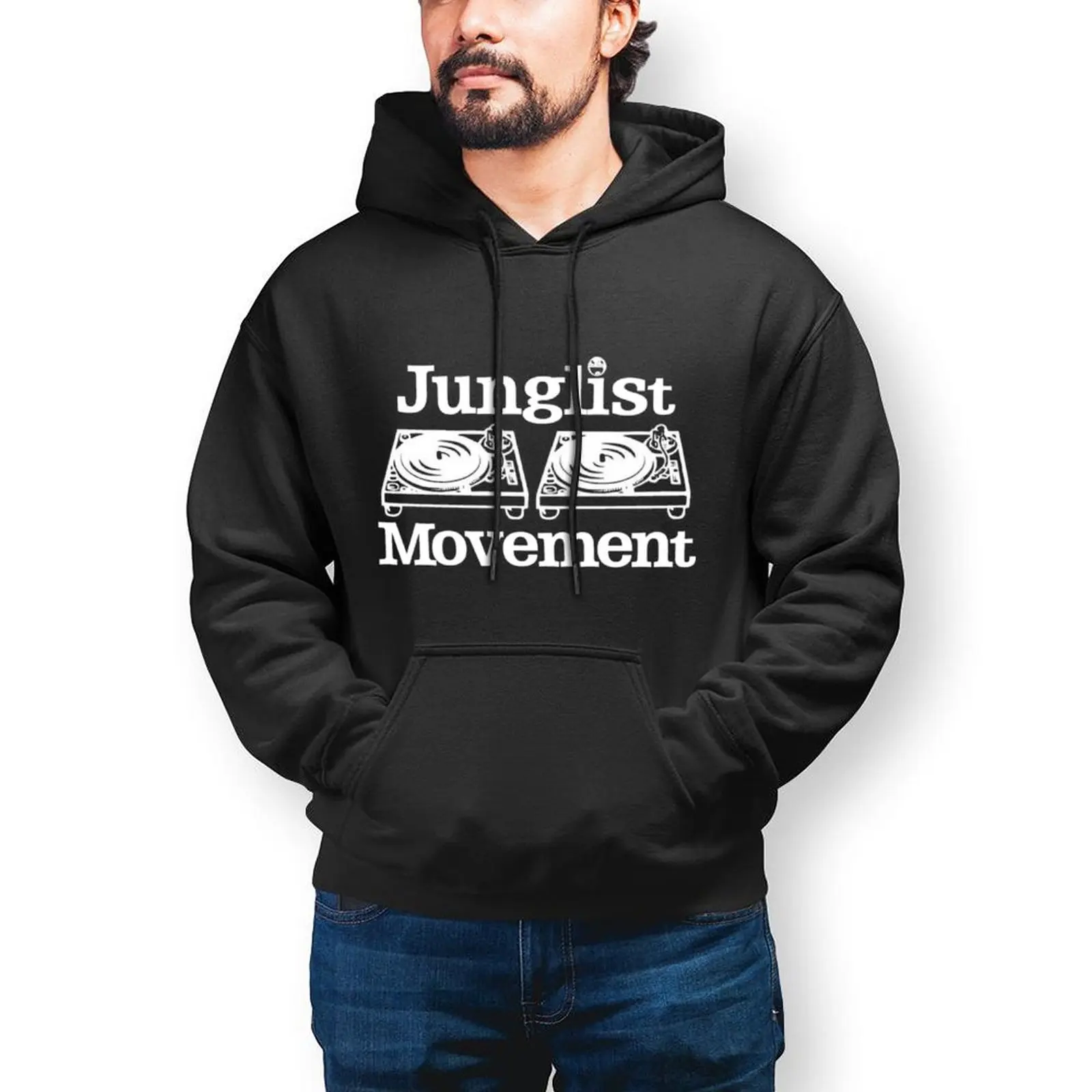 Junglist Movement Essentials Hoodies Autumn Drum and Bass Clubbing Street Wear Sweatshirts Men Design Oversized Pullover Hoodie
Junglist Movement Essentials Hoodies Autumn Drum and Bass Clubbing Street Wear Sweatshirts Men Design Oversized Pullover Hoodie