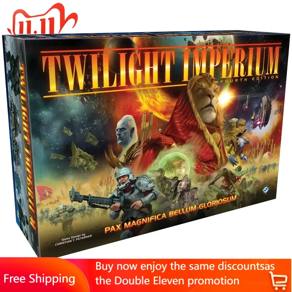 Twilight Imperium: 4th Edition Board Game for Ages 14 and Up Free Shipping Table Games Children Entertainment
Twilight Imperium: 4th Edition Board Game for Ages 14 and Up Free Shipping Table Games Children Entertainment