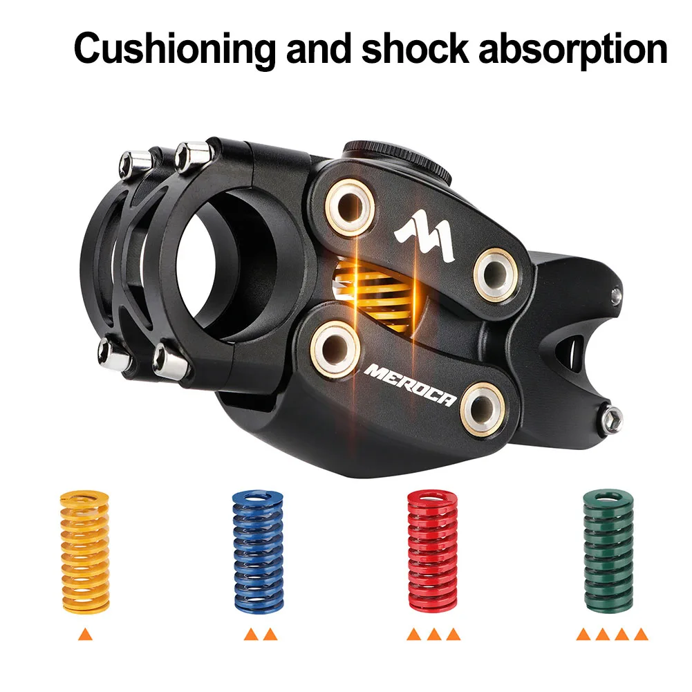 1pc Suspension Stem 7° Rise Adjustable Bicycle Handlebar Stem MEROCA Shock Absorber Stand Pipe For Grave MTB Electric Bike 90MM
1pc Suspension Stem 7° Rise Adjustable Bicycle Handlebar Stem MEROCA Shock Absorber Stand Pipe For Grave MTB Electric Bike 90MM