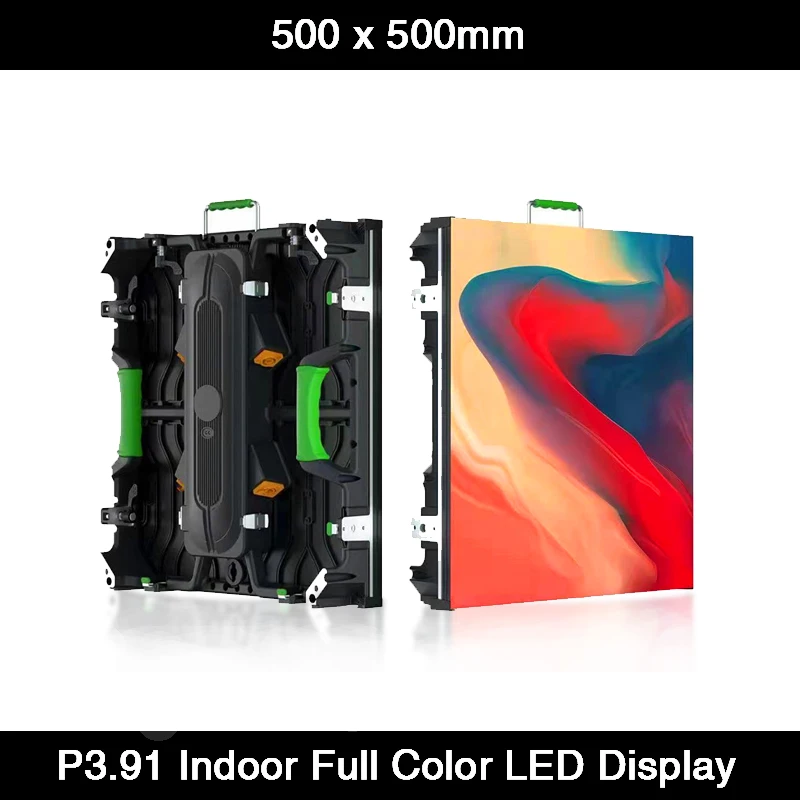 12 шт./лот P3.91 внутренний арендный светодиодный экран 500x500 мм 1/16 Scan Video Wall
12 шт./лот P3.91 внутренний арендный светодиодный экран 500x500 мм 1/16 Scan Video Wall