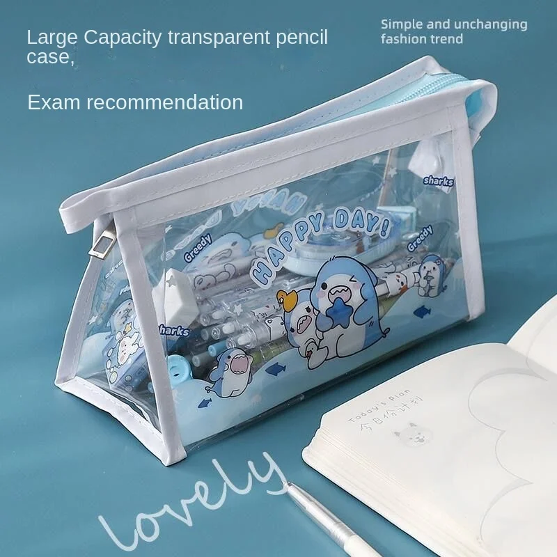 Girl Baby Shark Pencil Bag Aesthetic School Cases Large Capacity Stationery Holder Pen Box Zipper Pencil Pouch School Supplies
Girl Baby Shark Pencil Bag Aesthetic School Cases Large Capacity Stationery Holder Pen Box Zipper Pencil Pouch School Supplies