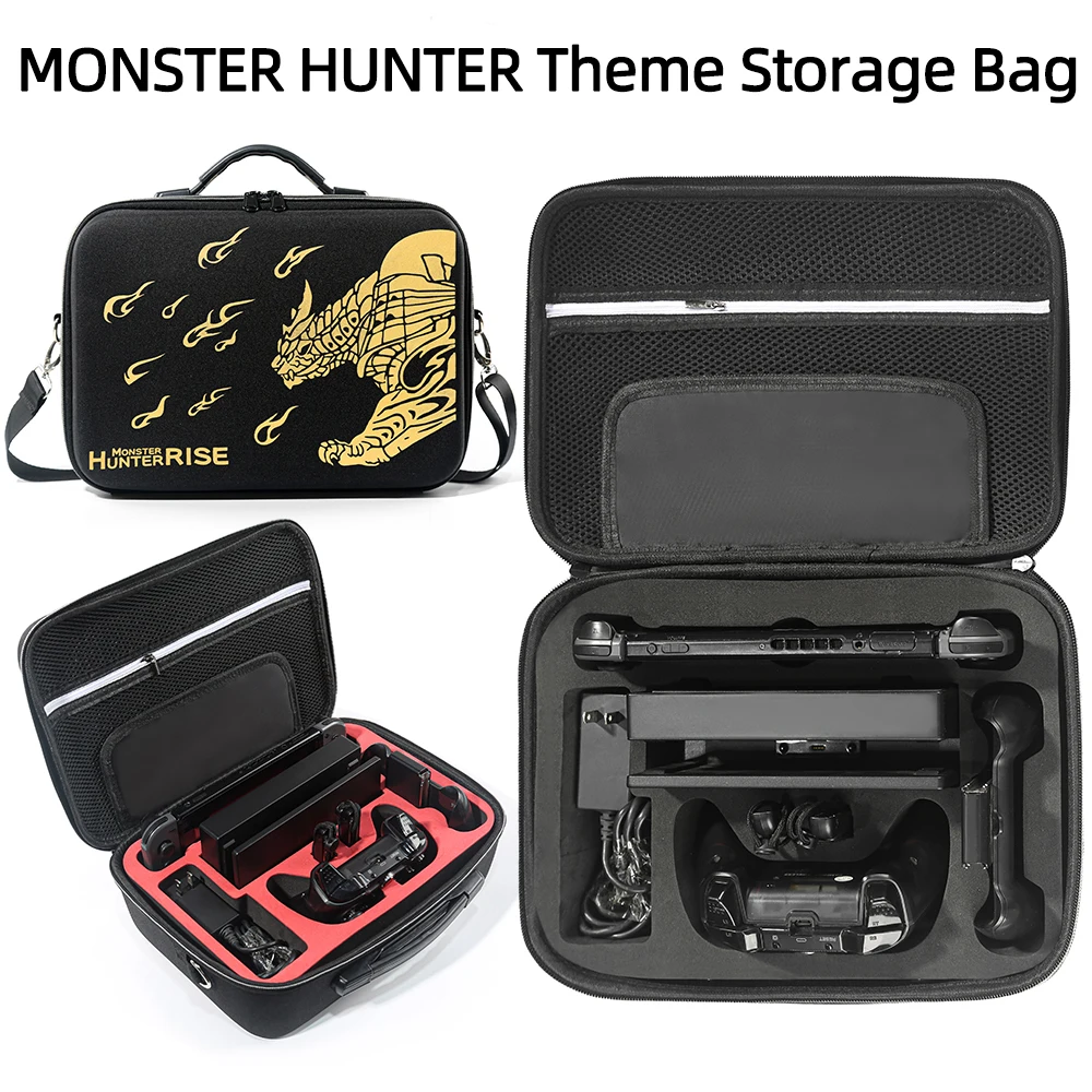 Nintendo Switch Monster Hunter Rise Theme Console Protective Storage Bag Waterproof Carry Case for Nintendo Switch Accessories
Nintendo Switch Monster Hunter Rise Theme Console Protective Storage Bag Waterproof Carry Case for Nintendo Switch Accessories