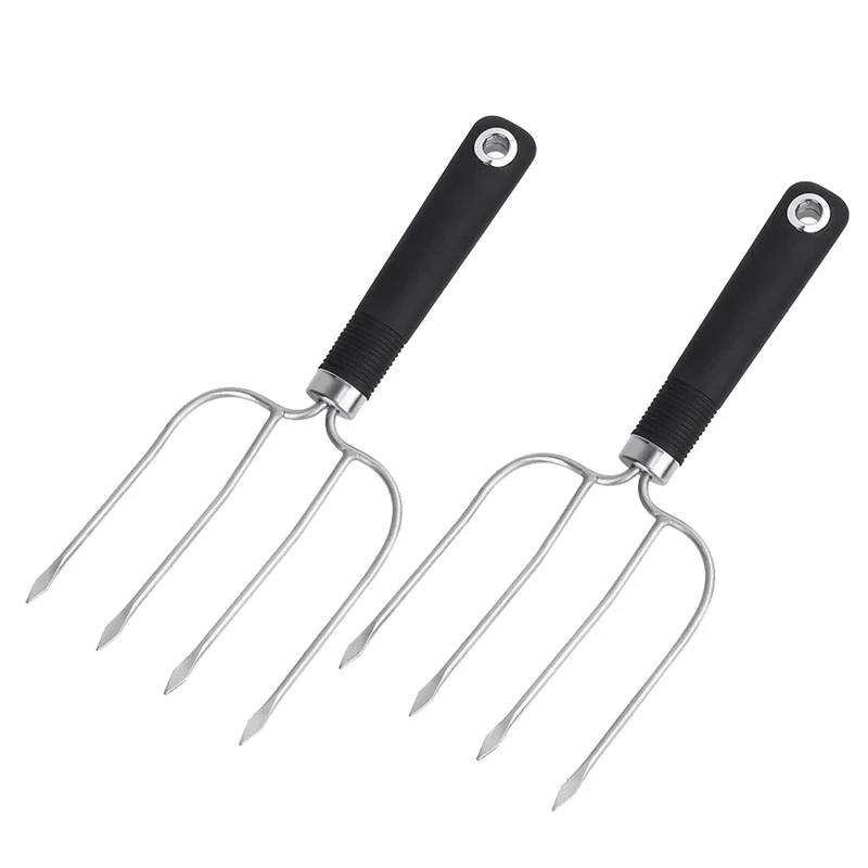 2Pcs Meat Fork,Poultry Roast Forks,Roast Chicken Forks With Slip Resistant Grip,Turkey Forks,For BBQ & Thanksgiving Pros
2Pcs Meat Fork,Poultry Roast Forks,Roast Chicken Forks With Slip Resistant Grip,Turkey Forks,For BBQ & Thanksgiving Pros
