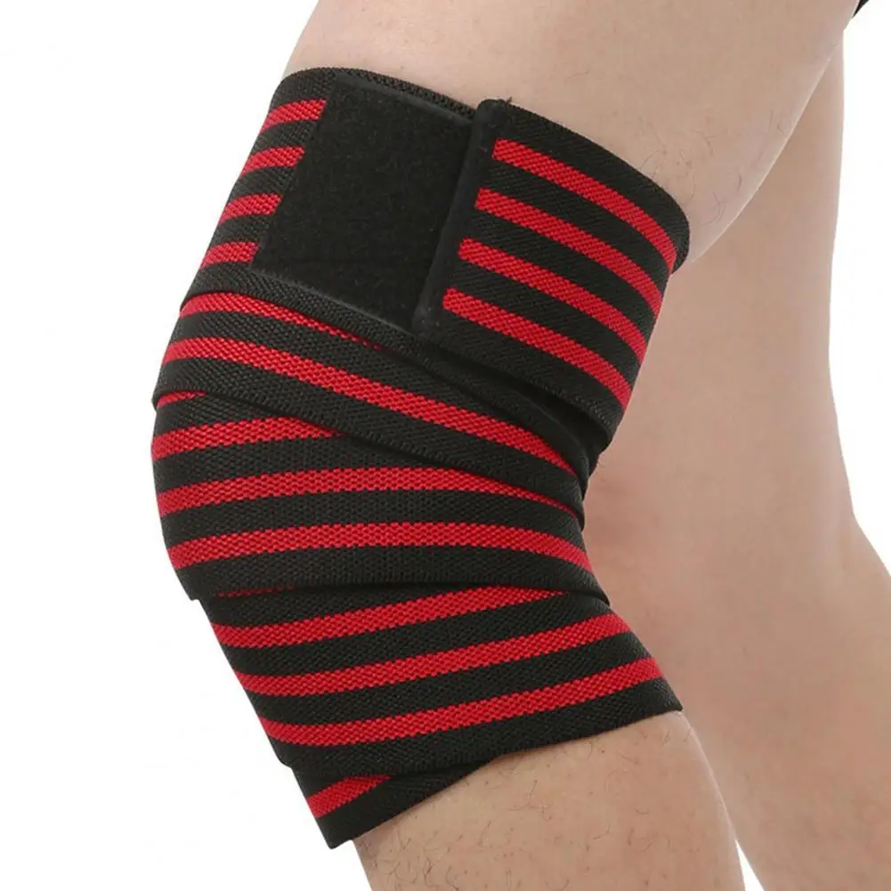 Comfortable Knee Brace Bandage Relieve Pain Sport Supplies Stripe Design Sports Knee Wraps for Fitness
Comfortable Knee Brace Bandage Relieve Pain Sport Supplies Stripe Design Sports Knee Wraps for Fitness