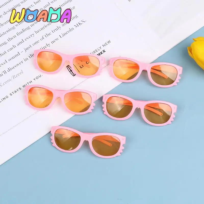 5PCS 7.8cm Kawaii Lovely Frame Miniature Doll Glasses For Clear Lens Eyeglasses Plush Doll Toy Eyewear Doll Accessories
5PCS 7.8cm Kawaii Lovely Frame Miniature Doll Glasses For Clear Lens Eyeglasses Plush Doll Toy Eyewear Doll Accessories