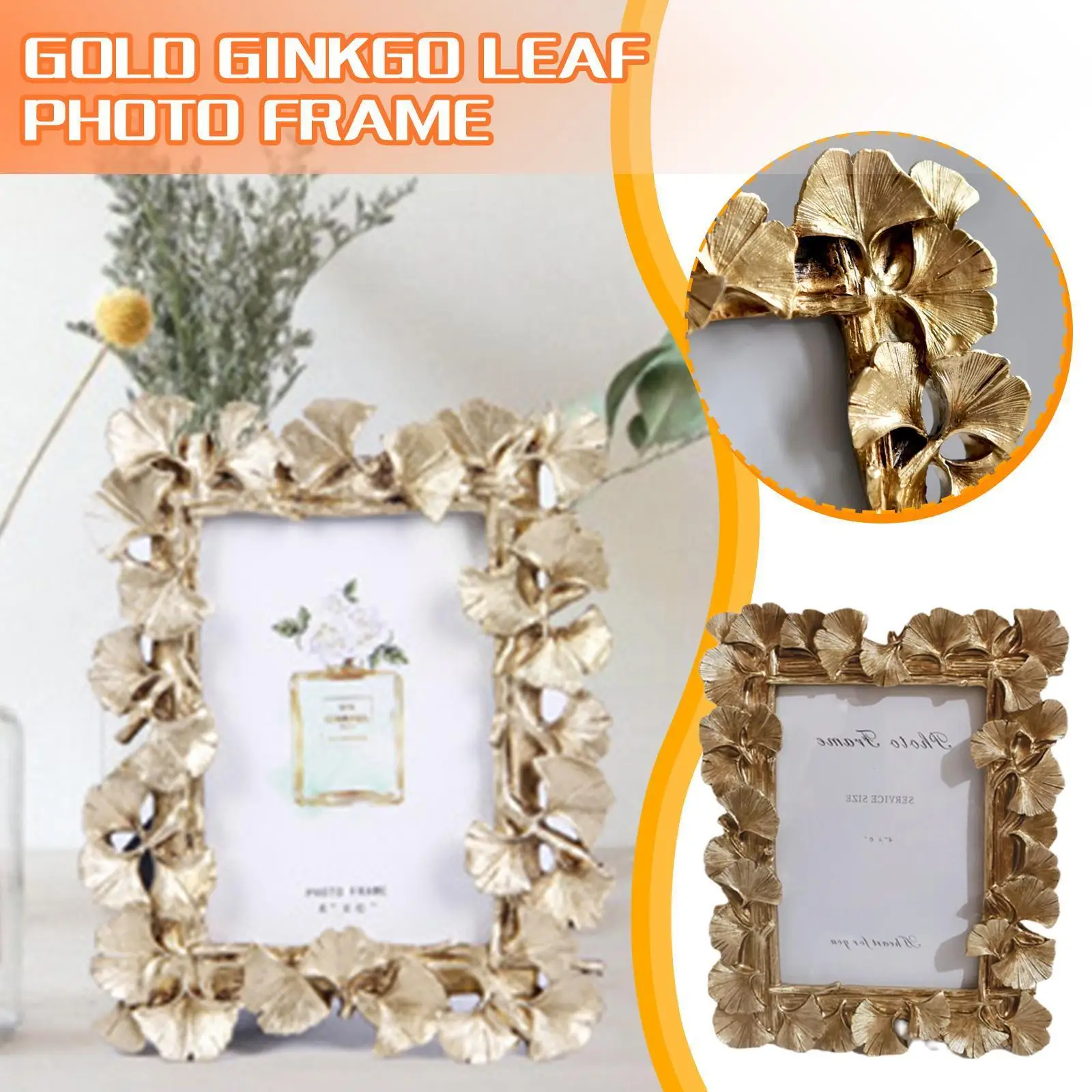 2022 Retro Golden Picture Frame American Ginkgo Leaf Suitable For Decorative Painting 6 Inch Photo Frame Antique P S0f0
2022 Retro Golden Picture Frame American Ginkgo Leaf Suitable For Decorative Painting 6 Inch Photo Frame Antique P S0f0