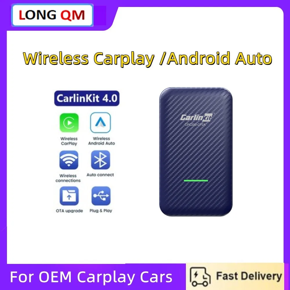 CarlinKit 4,0 Pro беспроводной Android Авто 2 в 1 беспроводной адаптер CarPlay Ключ ТВ коробка для VW Skoda Toyota Audi Benz Mazda Nissan
CarlinKit 4,0 Pro беспроводной Android Авто 2 в 1 беспроводной адаптер CarPlay Ключ ТВ коробка для VW Skoda Toyota Audi Benz Mazda Nissan