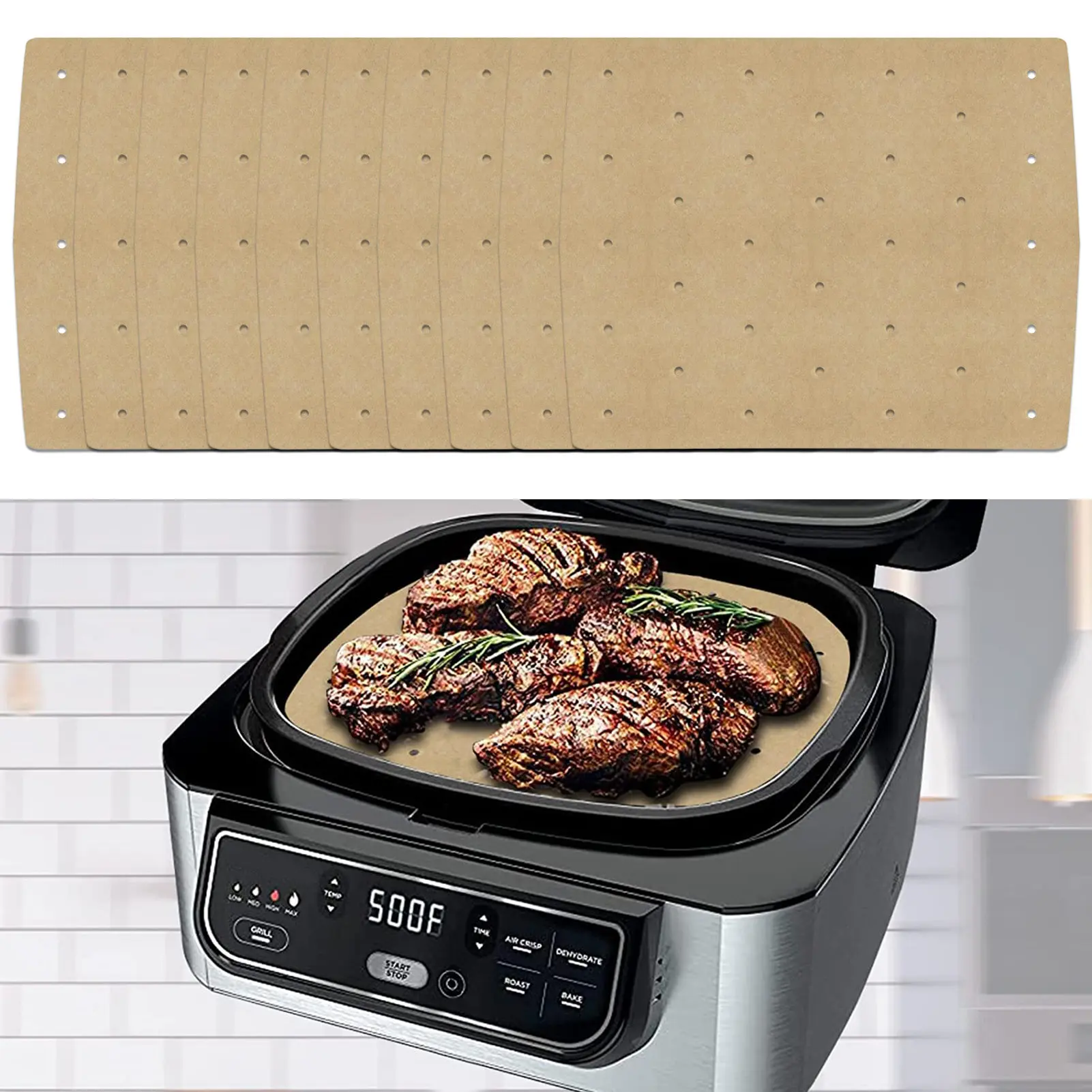 Air Fryer Liners Set Of 100 Air Fryer Paper Air Fryer Perforated Parchment Paper Ponctuel Paper Liners For Air Fryer Steaming
Air Fryer Liners Set Of 100 Air Fryer Paper Air Fryer Perforated Parchment Paper Ponctuel Paper Liners For Air Fryer Steaming