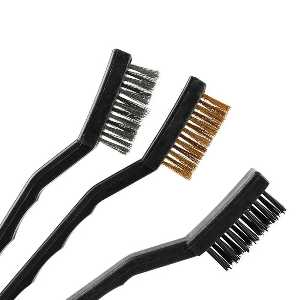 3Pcs/lot Mini Stainless Steel Rust Brush Brass Cleaning Polishing Detail Metal Brush Wire Toothbrush Cleaning Tool Family Kit
3Pcs/lot Mini Stainless Steel Rust Brush Brass Cleaning Polishing Detail Metal Brush Wire Toothbrush Cleaning Tool Family Kit