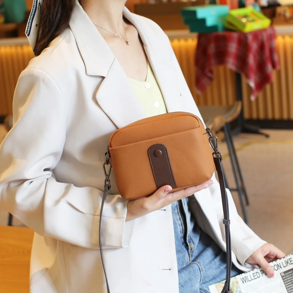 high quality luxury brand Small fashionable small square Women's cross body high-grade leather togo cowhide shoulder bag 5020
high quality luxury brand Small fashionable small square Women's cross body high-grade leather togo cowhide shoulder bag 5020