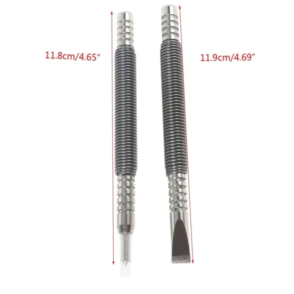 2 Pcs Hammerless Hammer Punch Spring Tool Hammerless Nail Set Center Holes Punch Spring Loaded Marking Metal For Home Use
2 Pcs Hammerless Hammer Punch Spring Tool Hammerless Nail Set Center Holes Punch Spring Loaded Marking Metal For Home Use
