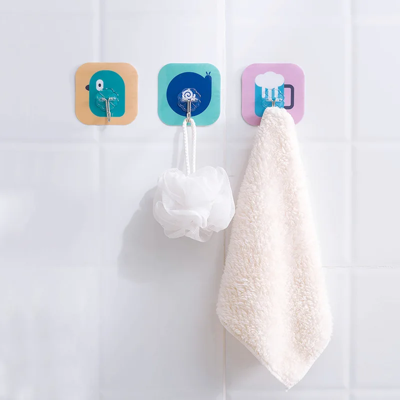 Cartoon Hook Strong Adhesive Sticker Wall Wall Hanging Suction Cup Kitchen Hook Seamless Paste Door Free Punching Sticky Hook
Cartoon Hook Strong Adhesive Sticker Wall Wall Hanging Suction Cup Kitchen Hook Seamless Paste Door Free Punching Sticky Hook
