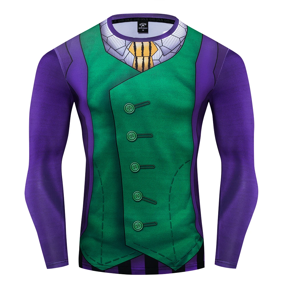 New Fashion Clown Cosplay Costume Advanced 3D Printing T-Shirt Skinny Fine Gym Quick Dry Skinny Top
New Fashion Clown Cosplay Costume Advanced 3D Printing T-Shirt Skinny Fine Gym Quick Dry Skinny Top