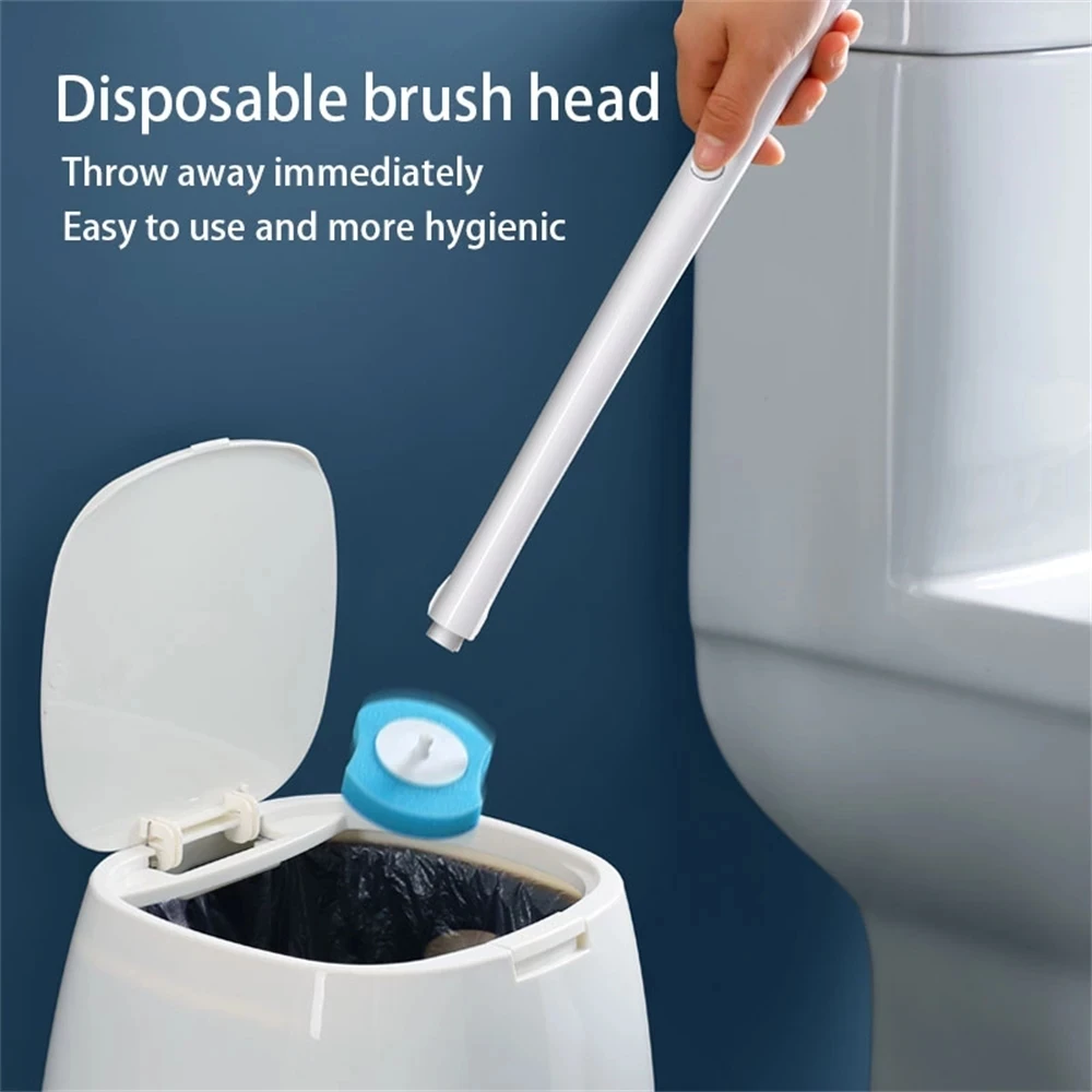 Bathroom Disposable Cleaning Toilet Brush Cleaning Brush Replacement Brush Head Cleaning ToolWall-mounted Long Handle
Bathroom Disposable Cleaning Toilet Brush Cleaning Brush Replacement Brush Head Cleaning ToolWall-mounted Long Handle