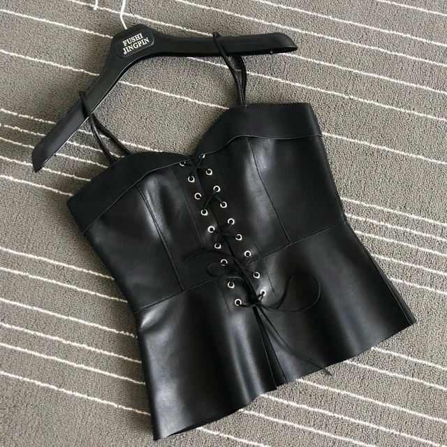 Luxury brand 2023 Tank Tops for Women Real Sheepskin Sleeveless Jackets Woman Genuine Leather Vest Female Cloth Chaleco Mujer TN
Luxury brand 2023 Tank Tops for Women Real Sheepskin Sleeveless Jackets Woman Genuine Leather Vest Female Cloth Chaleco Mujer TN