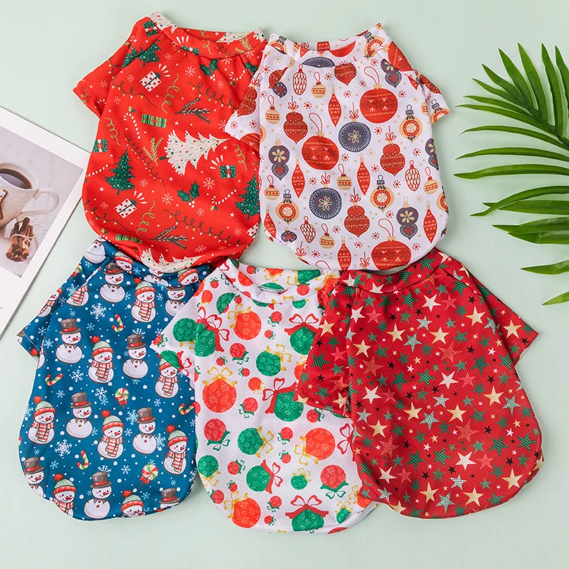 Christmas Dog Clothes Happy New Year Pets Clothing For Small Medium Dogs Costume Chihuahua Yorkshire Shirt Warm Dog Clothing
Christmas Dog Clothes Happy New Year Pets Clothing For Small Medium Dogs Costume Chihuahua Yorkshire Shirt Warm Dog Clothing