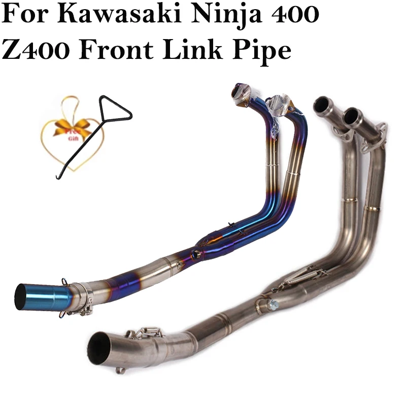 For Kawasaki Ninja 400 Z400 Ninja400 EX400 2018 2019 2020 Motorcycle Exhaust Escape Titanium Alloy Front Link Pipe Modification
For Kawasaki Ninja 400 Z400 Ninja400 EX400 2018 2019 2020 Motorcycle Exhaust Escape Titanium Alloy Front Link Pipe Modification