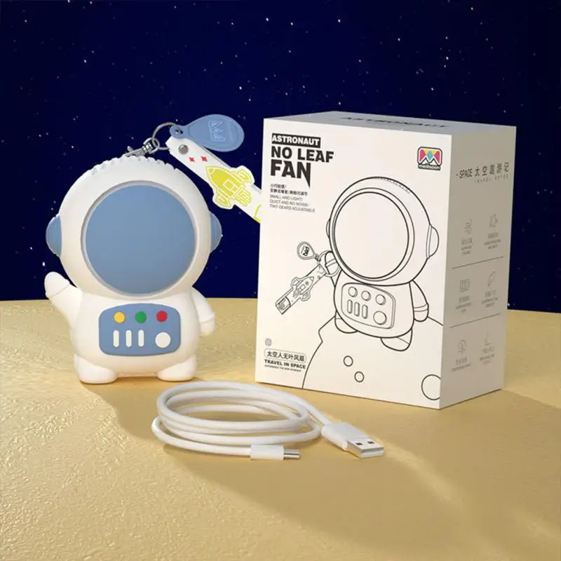 Low Noise Air Cooler 45-degree Large-angle Air Supply Spaceman Small Fan Large Built-in Battery Capacity 300mah With Keychain
Low Noise Air Cooler 45-degree Large-angle Air Supply Spaceman Small Fan Large Built-in Battery Capacity 300mah With Keychain