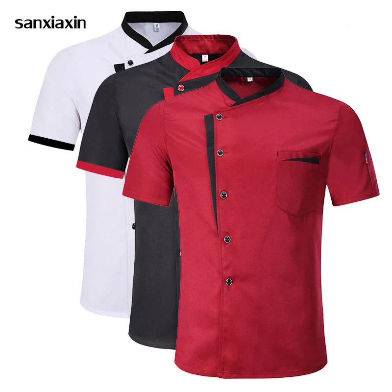 Wholesale Unisex Kitchen Chef Uniform Bakery Food Service Cook Short Sleeve shirt Breathable Double Breasted Chef Jacket clothes
Wholesale Unisex Kitchen Chef Uniform Bakery Food Service Cook Short Sleeve shirt Breathable Double Breasted Chef Jacket clothes