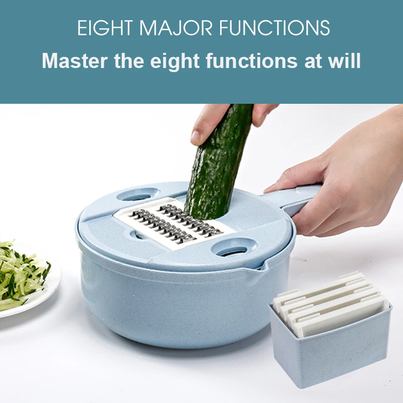 With Egg Divider Colander Multifunction Round Vegetable Cutter Slicers Cutter For Kitchen Supplies Vegetable Fruit Food-grade
With Egg Divider Colander Multifunction Round Vegetable Cutter Slicers Cutter For Kitchen Supplies Vegetable Fruit Food-grade