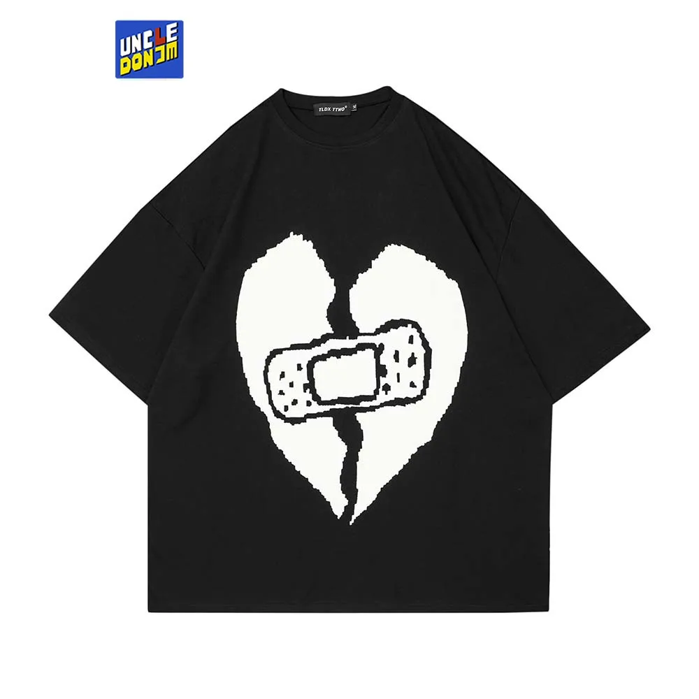 Bandage Heart Broken Graphic T-shirt 2022 Spring And Summer Tops Tees Oversized T Shirt Harajuku Tees Dropship
Bandage Heart Broken Graphic T-shirt 2022 Spring And Summer Tops Tees Oversized T Shirt Harajuku Tees Dropship