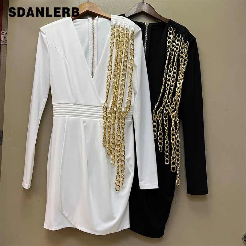 2022 Spring New Temperament Ladies Long Sleeves Party Dress Women's High-Grade Evening Dress V-neck Mid-length Banquet Dress
2022 Spring New Temperament Ladies Long Sleeves Party Dress Women's High-Grade Evening Dress V-neck Mid-length Banquet Dress