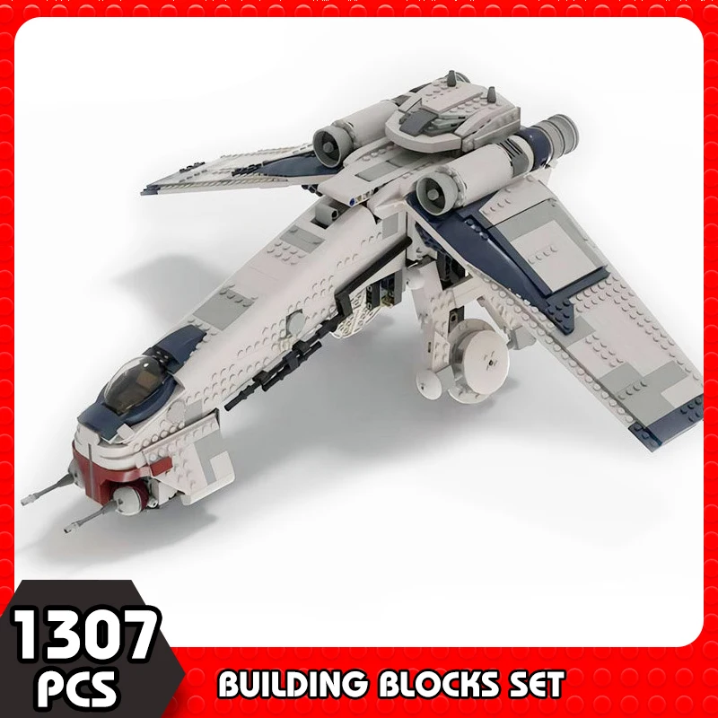 Строительные блоки MOC Space Wars V2 Battleship для 75019 Республика, строительные блоки, модель 75337AT-TE, игрушка для мальчиков, детский подарок
Строительные блоки MOC Space Wars V2 Battleship для 75019 Республика, строительные блоки, модель 75337AT-TE, игрушка для мальчиков, детский подарок