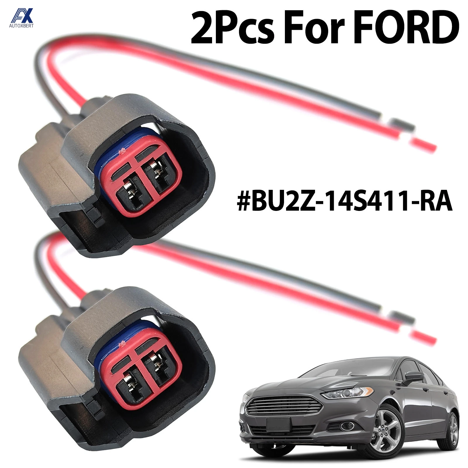 2 шт. для Ford Focus Kuga Transit Tourneo Connect Galaxy Grand S-Max ABS датчик скорости колеса разъем проводки BU2Z-14S411-RA
2 шт. для Ford Focus Kuga Transit Tourneo Connect Galaxy Grand S-Max ABS датчик скорости колеса разъем проводки BU2Z-14S411-RA