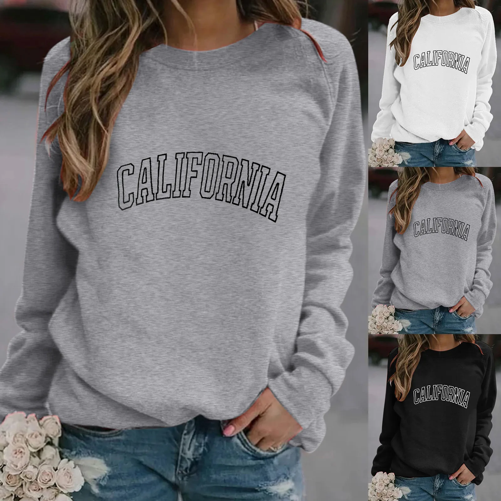 Women's Fashion Warm Top Blouse Letter Printed Long-sleeved Sweatshirt Casual Loose Soft Eleganst Top with Pocket Women Hoodie
Women's Fashion Warm Top Blouse Letter Printed Long-sleeved Sweatshirt Casual Loose Soft Eleganst Top with Pocket Women Hoodie