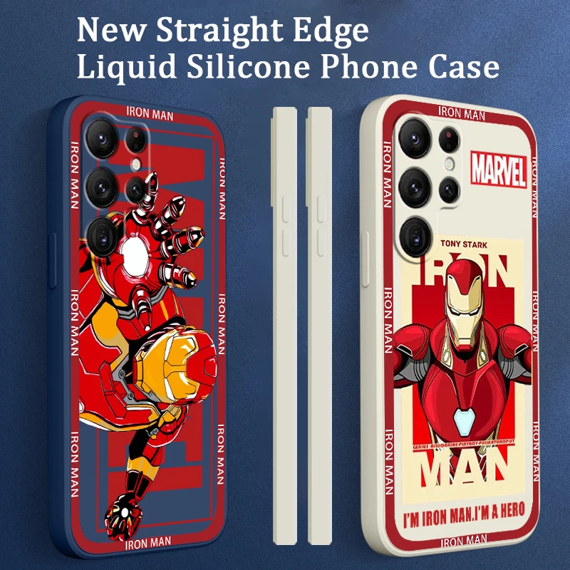 Marvel Iron Man Avengers Art Phone Case For Samsung Galaxy S22 S21 S20 FE S10 Note 20 10 Plus Lite Ultra 5G Liquid Rope Cover
Marvel Iron Man Avengers Art Phone Case For Samsung Galaxy S22 S21 S20 FE S10 Note 20 10 Plus Lite Ultra 5G Liquid Rope Cover