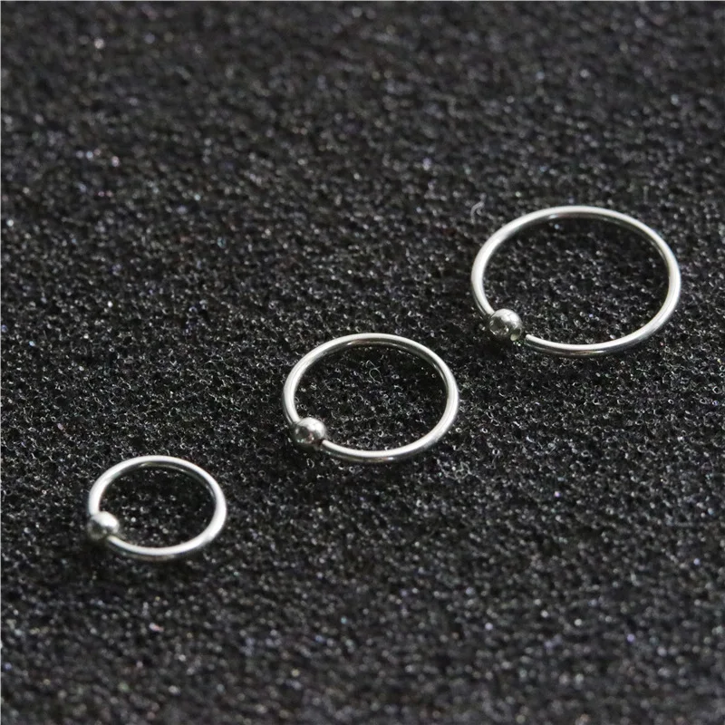 1pc Trendy Stainless Steel Round Nose Rings Fashion Piercing Body Jewelry for Women Men Accessories
1pc Trendy Stainless Steel Round Nose Rings Fashion Piercing Body Jewelry for Women Men Accessories