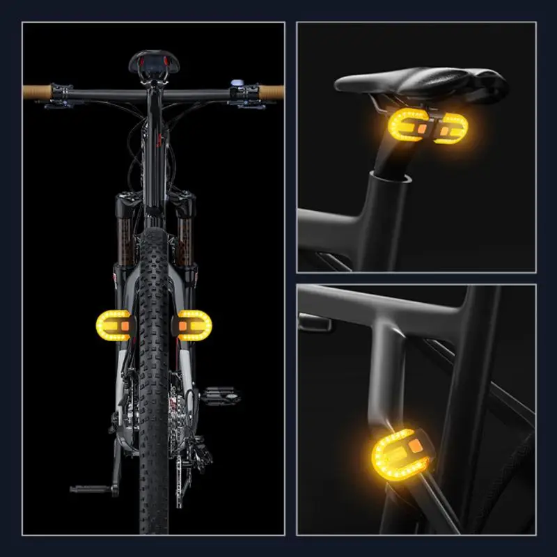 Convenient 5 Lighting Modes Riding Lantern Wireless Warnning Light Mountain Bike Steering Lamp Bicycle Light Remote Control
Convenient 5 Lighting Modes Riding Lantern Wireless Warnning Light Mountain Bike Steering Lamp Bicycle Light Remote Control