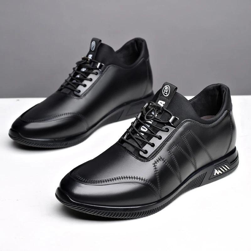 Sneakers Heightening Shoes Men's Formal Shoes 6/8CM Height Increase Shoes Leather Shoes Man Daily Life Height Increasing Shoes
Sneakers Heightening Shoes Men's Formal Shoes 6/8CM Height Increase Shoes Leather Shoes Man Daily Life Height Increasing Shoes
