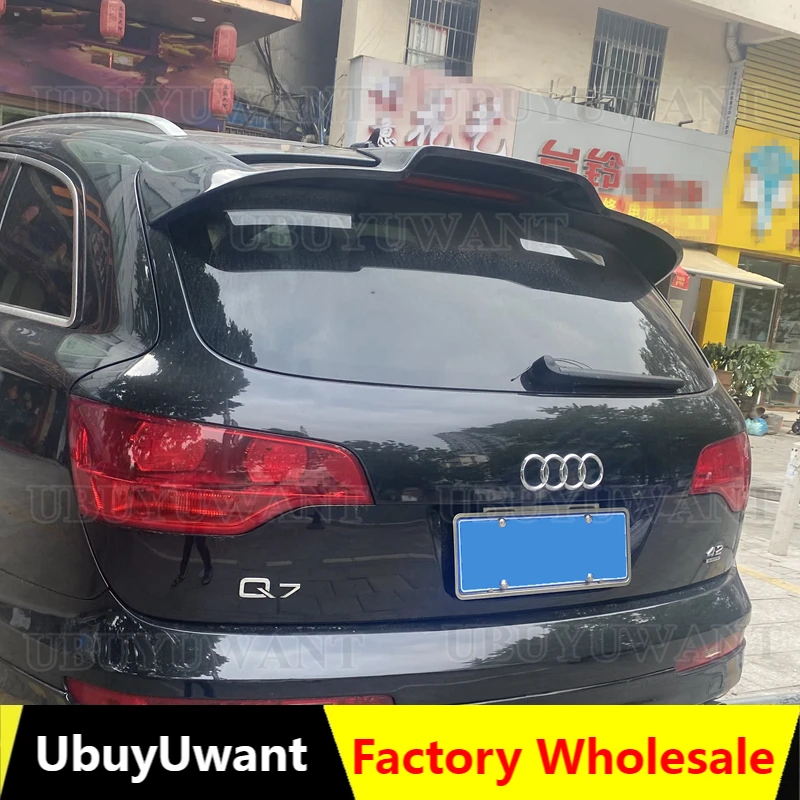 For Audi Q7 2007 2008 2009 2010 2011 2012-2015 High Quality Carbon Fiber Material Rear Spoiler Wing Trunk Lid Cover Car Styling
For Audi Q7 2007 2008 2009 2010 2011 2012-2015 High Quality Carbon Fiber Material Rear Spoiler Wing Trunk Lid Cover Car Styling