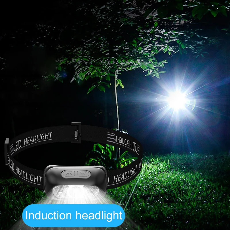 LED Mini Motion Sensor Headlamp Fishing Camping Head Flashlight USB Rechargeable Powerful Head Light 2 Modes Portable Torch Lamp
LED Mini Motion Sensor Headlamp Fishing Camping Head Flashlight USB Rechargeable Powerful Head Light 2 Modes Portable Torch Lamp