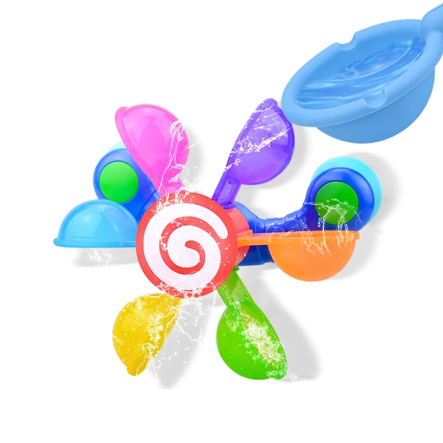 Baby Bath Toys Colorful Waterwheel Bathing Sucker Bathtub Water Spray Play Set Shower Sprinkler Toy For Kids Toddler Children
Baby Bath Toys Colorful Waterwheel Bathing Sucker Bathtub Water Spray Play Set Shower Sprinkler Toy For Kids Toddler Children