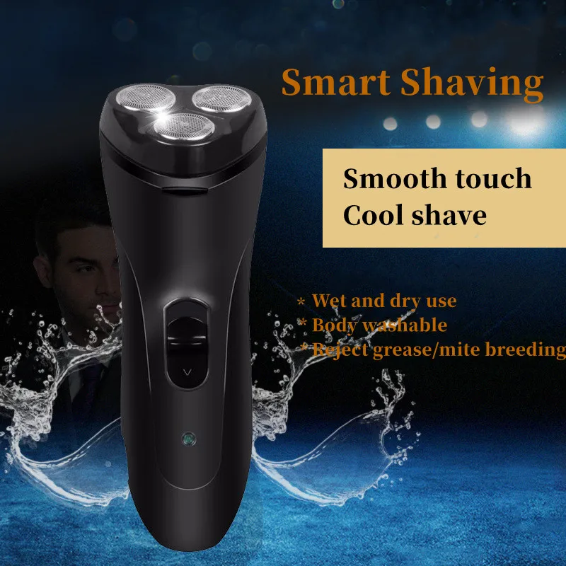 Selling Electric Shaver Floating Rotating 3 Heads Wet And Dry Quick Charge Whole Body Washable Electric Shaver Smart Low Noise
Selling Electric Shaver Floating Rotating 3 Heads Wet And Dry Quick Charge Whole Body Washable Electric Shaver Smart Low Noise