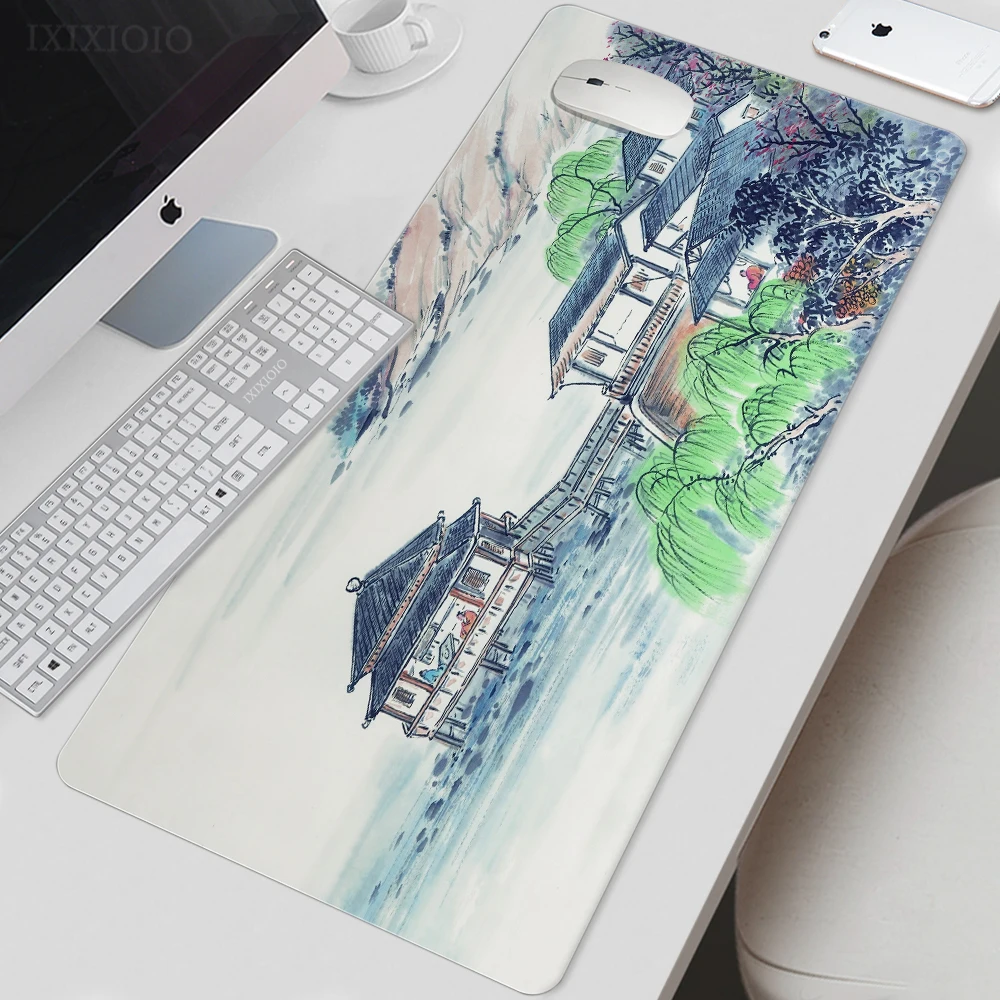 Коврик для мыши игровой с китайской древней живописью XL, новый большой коврик для мыши под заказ XXL, настольные коврики, офисные Нескользящи...
Коврик для мыши игровой с китайской древней живописью XL, новый большой коврик для мыши под заказ XXL, настольные коврики, офисные Нескользящи...