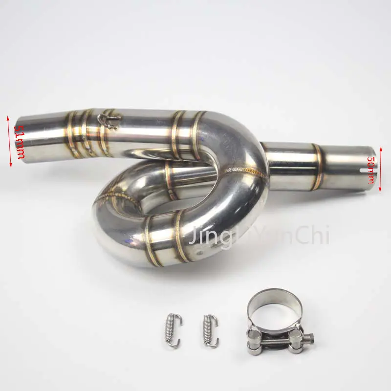 Motorcycle Exhaust System Slip On Middle Pipe For For Benelli 300 BJ300 GS BN302 TNT300 2014 2015 2016 2017 2018
Motorcycle Exhaust System Slip On Middle Pipe For For Benelli 300 BJ300 GS BN302 TNT300 2014 2015 2016 2017 2018
