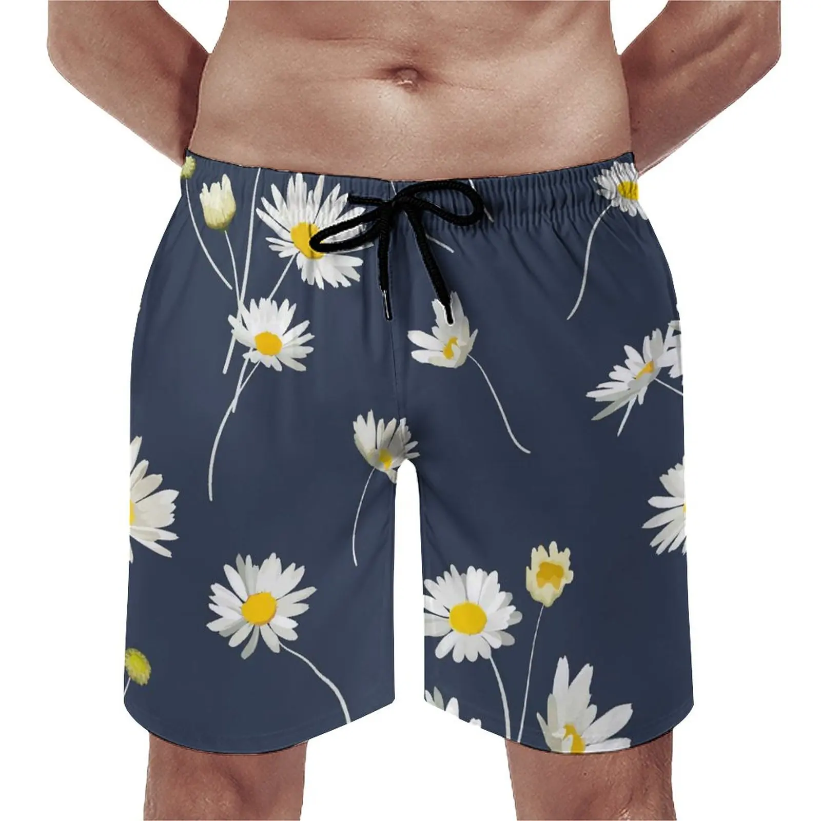 White Chamomile Daisies Gym Shorts Summer Floral Print Sports Fitness Beach Short Pants Males Quick Dry Casual Beach Trunks
White Chamomile Daisies Gym Shorts Summer Floral Print Sports Fitness Beach Short Pants Males Quick Dry Casual Beach Trunks