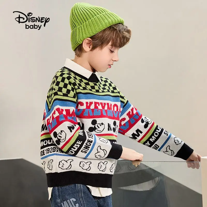 Disney Boys Fashion Round Neck Sweater Fall and Winter Children's Cotton Sweater Temperament Cartoon Children's Clothing
Disney Boys Fashion Round Neck Sweater Fall and Winter Children's Cotton Sweater Temperament Cartoon Children's Clothing