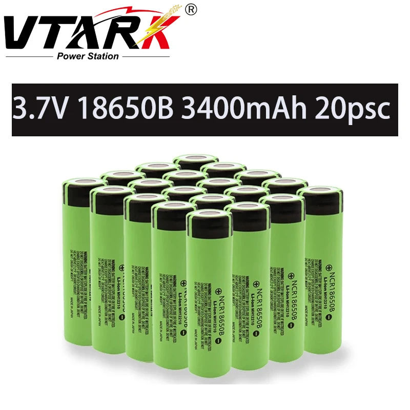 100% original 18650 battery 3.7V ncr18650b lithium 3400mah for 10A flashlight battery and 20pcs rechargeable battery
100% original 18650 battery 3.7V ncr18650b lithium 3400mah for 10A flashlight battery and 20pcs rechargeable battery